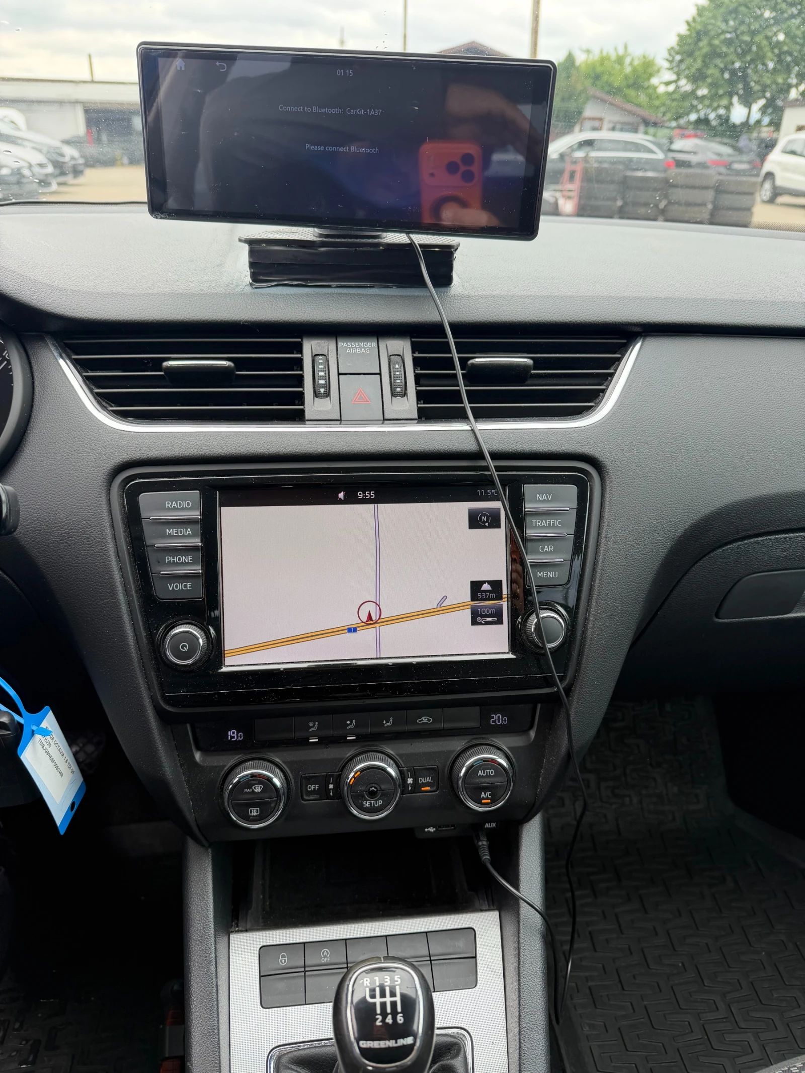 Skoda Octavia 1.6TDI NAVI EURO 5, снимка 12 - Автомобили и джипове - 54594790