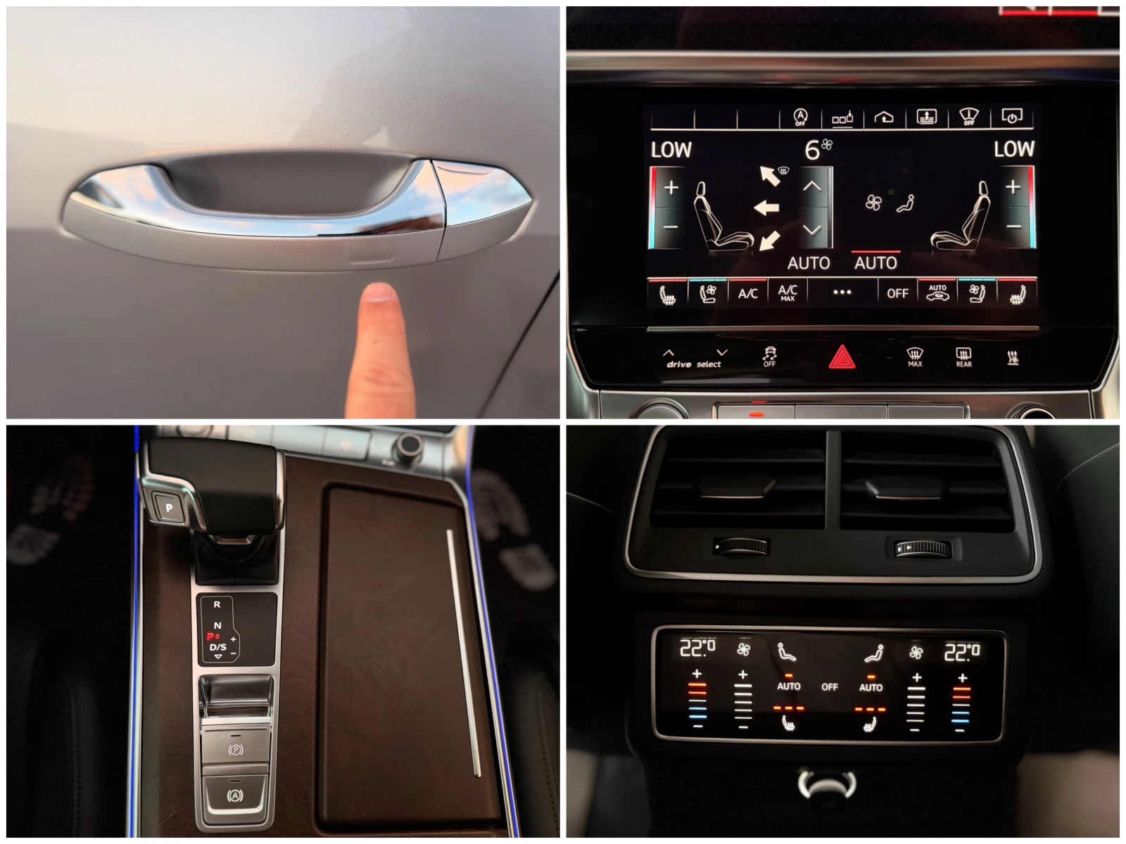 Audi A6 50Tdi= Quattro= S-line= HUD= Distronic= Keyless Go, снимка 17 - Автомобили и джипове - 55052631