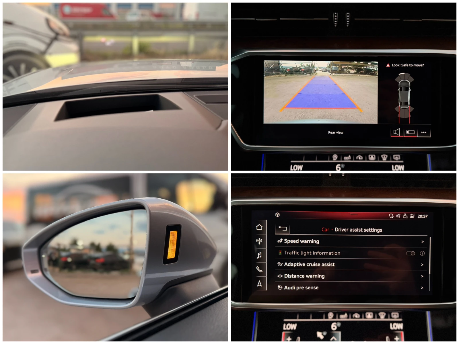 Audi A6 50Tdi= Quattro= S-line= HUD= Distronic= Keyless Go, снимка 16 - Автомобили и джипове - 55052631