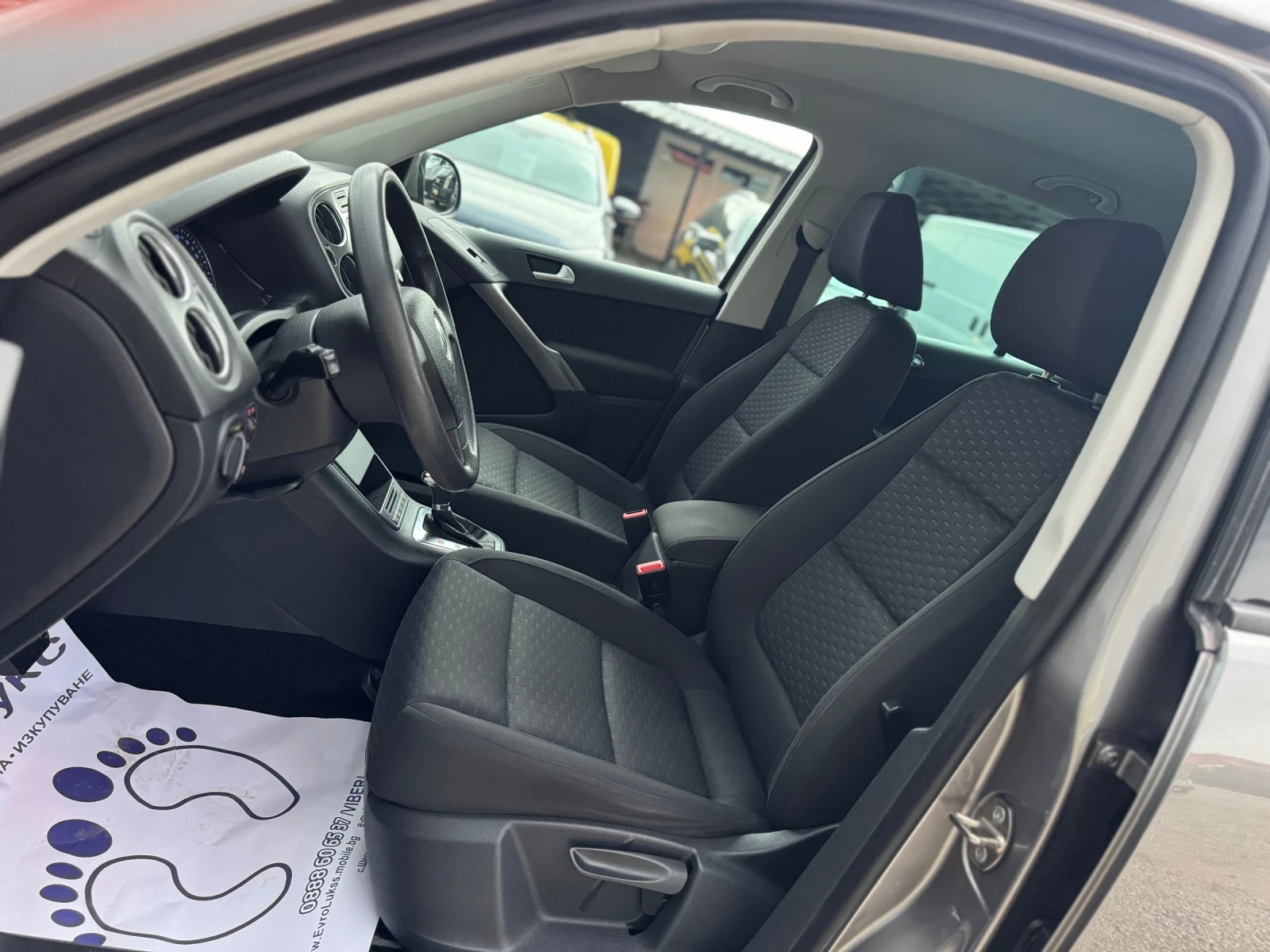 VW Tiguan 2.0TDI 170кс 4х4 АВТОМАТИК ПОДГРЕВ СЕРВ-KЛНИЖКА  | Mobile.bg — изображение 11