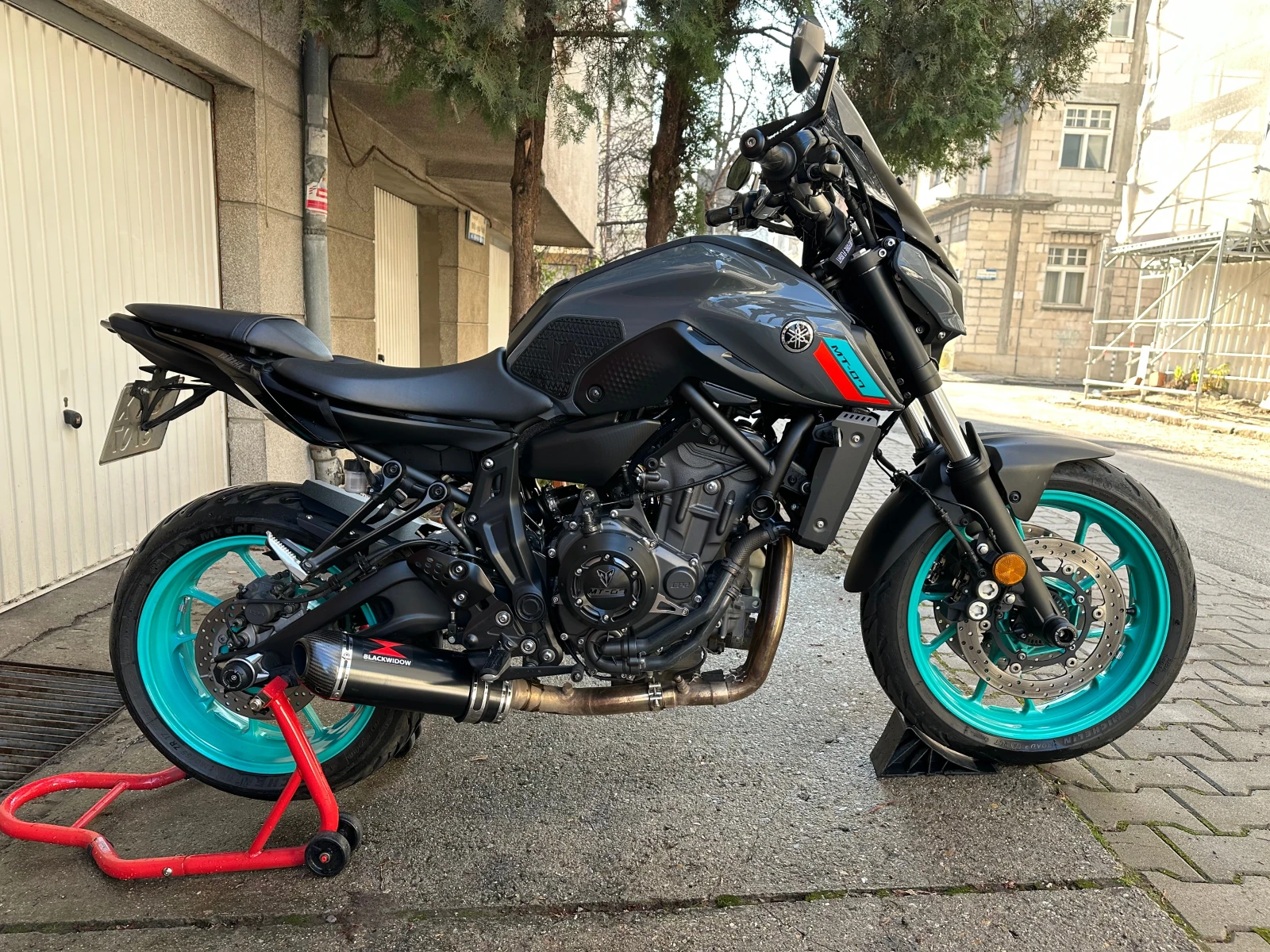 Yamaha Mt-07 Quickshifter / Sniper Tuning / Black Widow, снимка 1