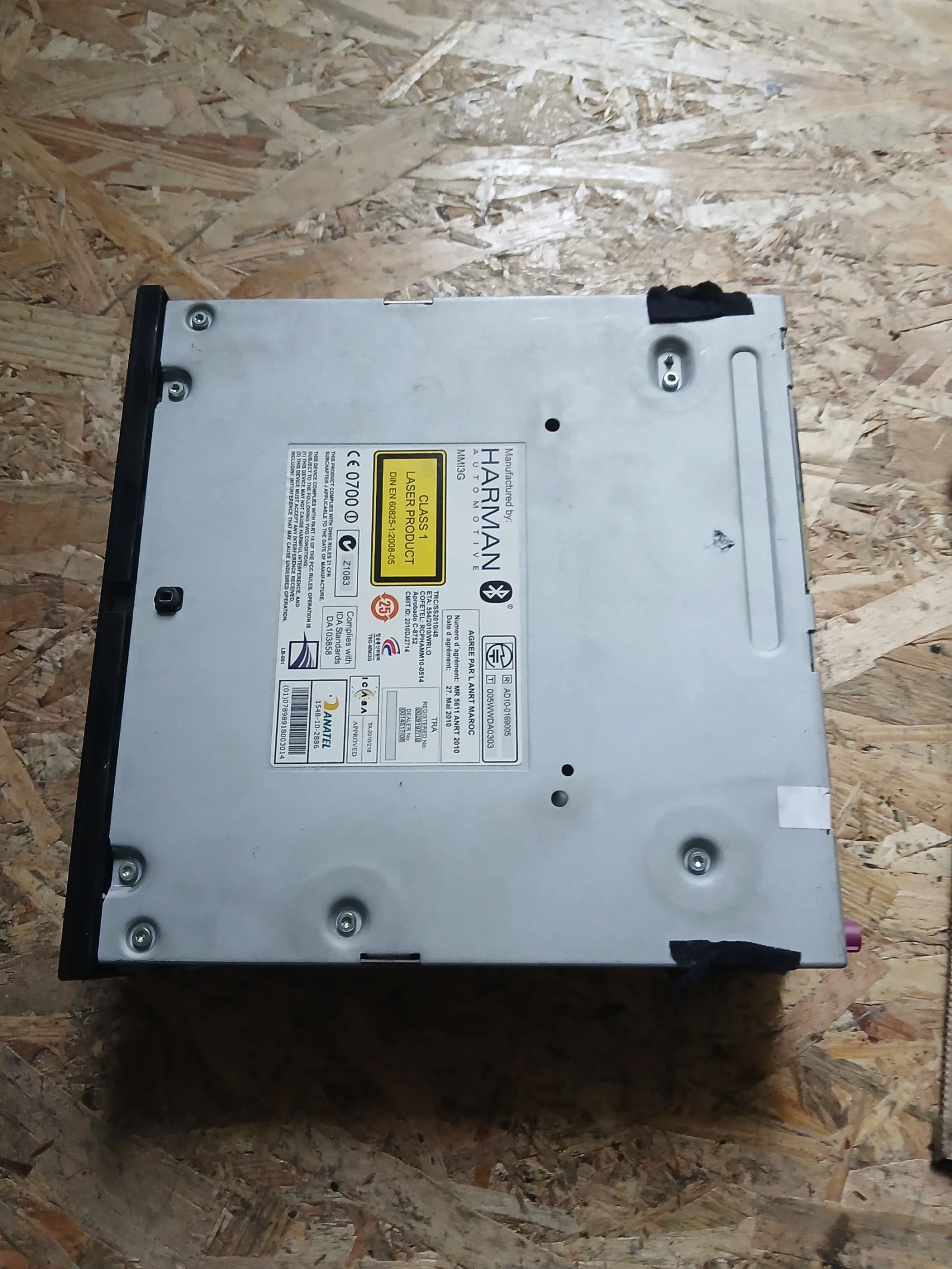 7P6 035 670 A навигационна система VW Touareg 2012г , снимка 4 - Части - 56265950