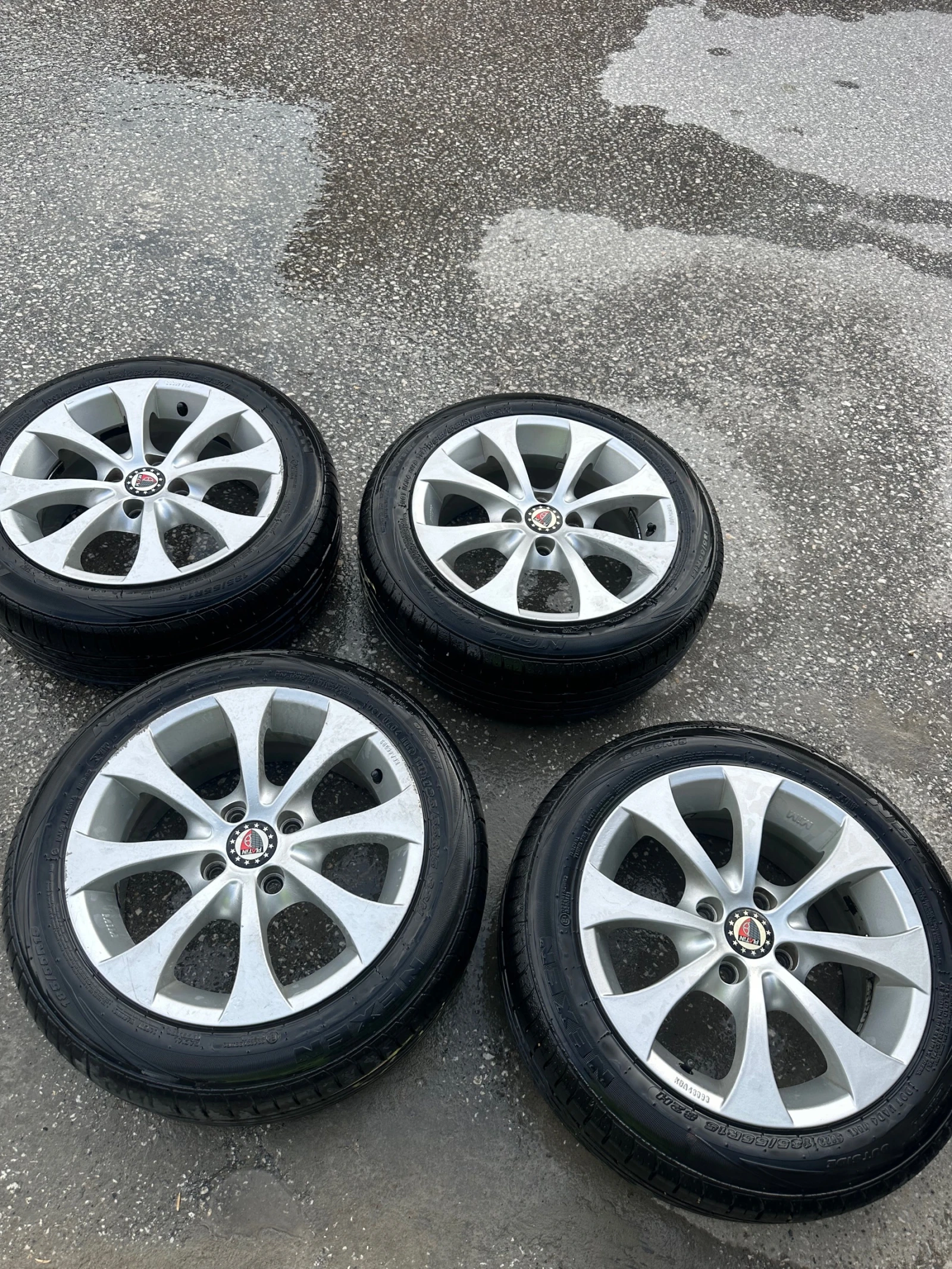 Гуми с джанти Nexen 185/55R15, снимка 2 - Гуми и джанти - 55175441