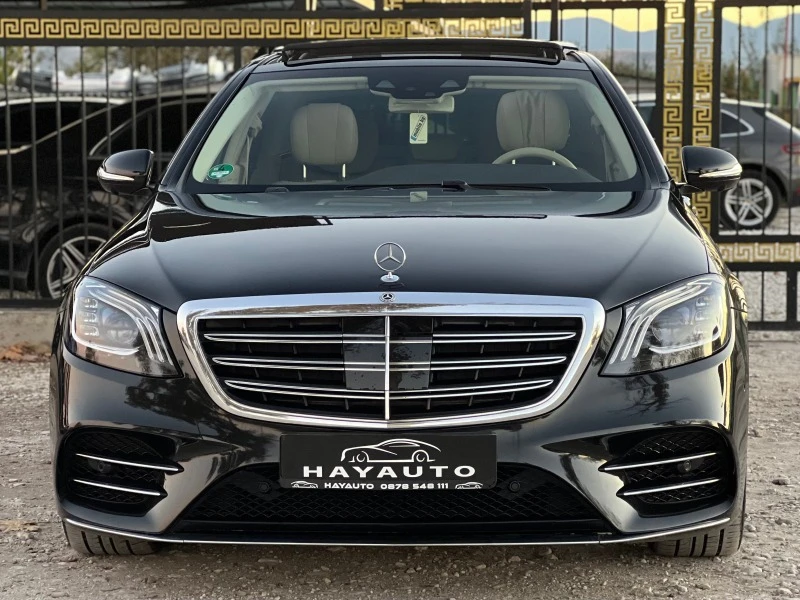 Mercedes-Benz S 350 d= 4MATIC= AMG= Long= 9G-tronic= Facelift= Distron, снимка 2 - Автомобили и джипове - 43023078