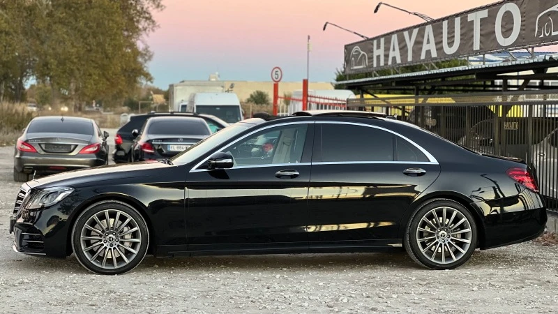 Mercedes-Benz S 350 d= 4MATIC= AMG= Long= 9G-tronic= Facelift= Distron, снимка 8 - Автомобили и джипове - 43023078