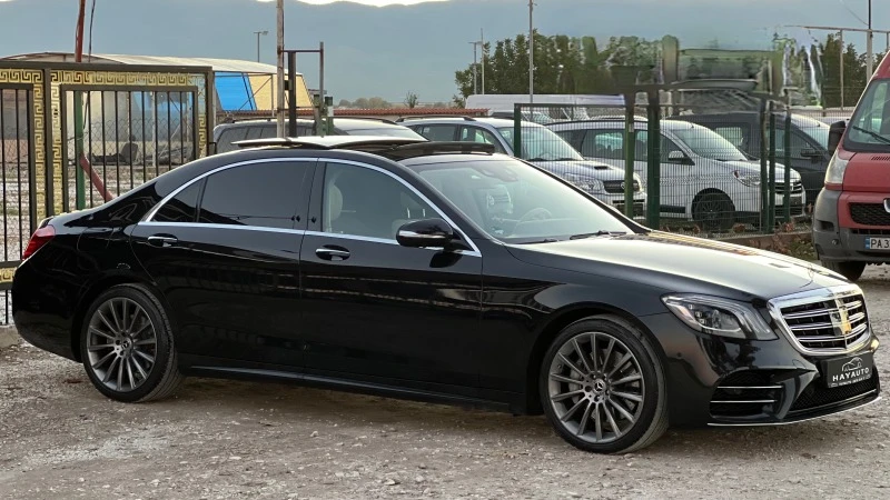 Mercedes-Benz S 350 d= 4MATIC= AMG= Long= 9G-tronic= Facelift= Distron, снимка 3 - Автомобили и джипове - 43023078