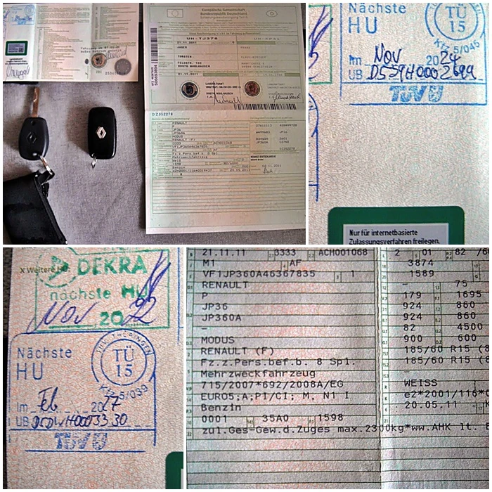 Renault Modus 1.6  ГЕРМАНИЯ, снимка 17 - Автомобили и джипове - 53426475