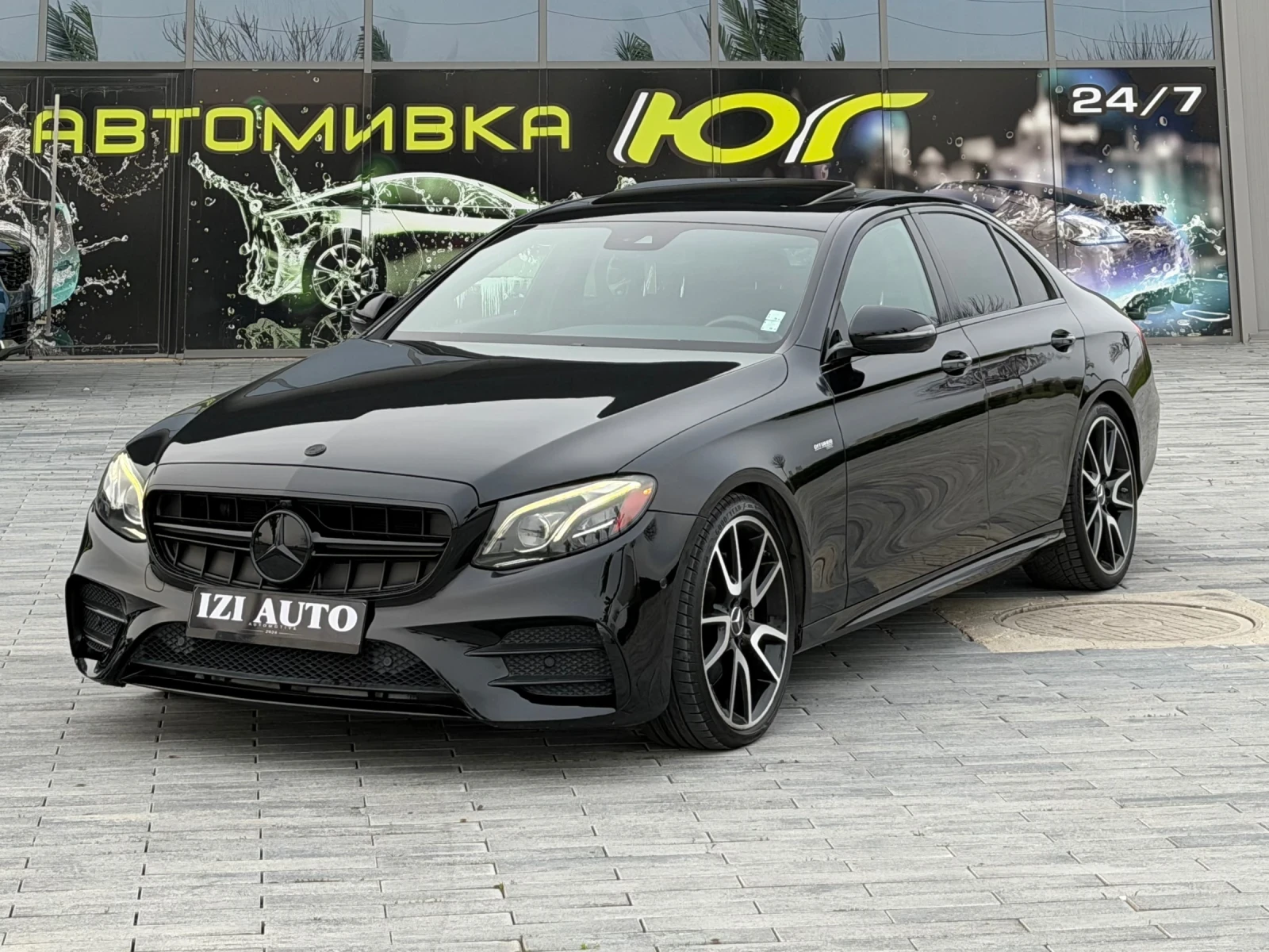 Mercedes-Benz E 43 AMG 4MATIC/BURMESTER/CARBON/LIZING, снимка 3 - Автомобили и джипове - 54097455