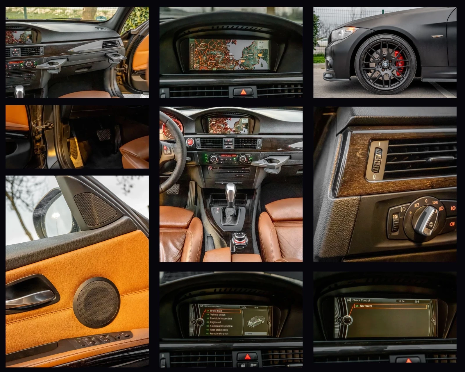 BMW 335 d LCI M57 / Individual Frozen Black / Без Аналог, снимка 13 - Автомобили и джипове - 54214469