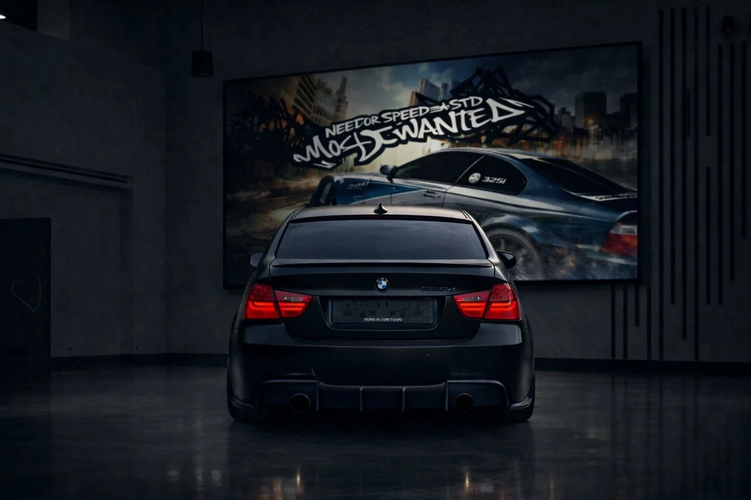 BMW 335 d LCI M57 / Individual Frozen Black / Без Аналог, снимка 6 - Автомобили и джипове - 54135051