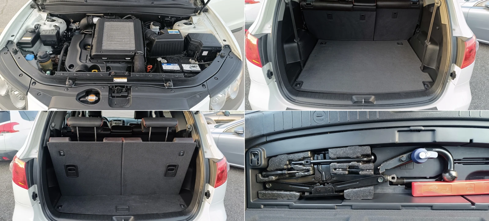 Hyundai Santa fe 2.2D 4x4 Aut. 7 места, снимка 17 - Автомобили и джипове - 53885226