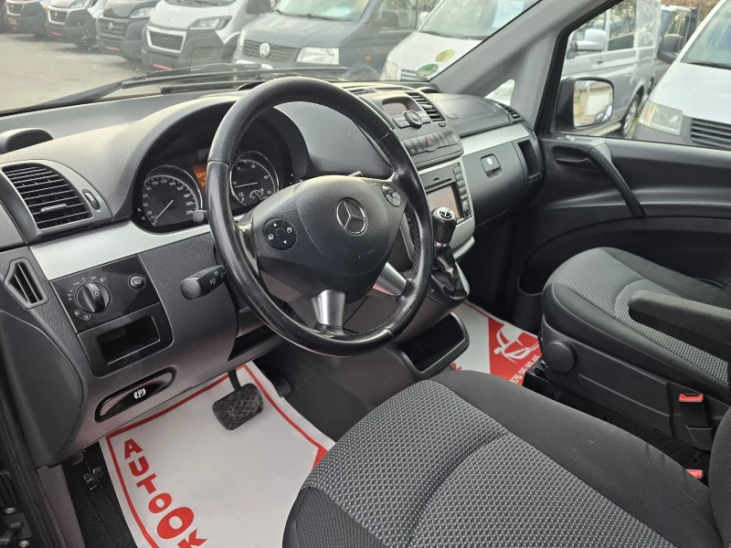 Mercedes-Benz Vito 3.0 V6 Автоматик Навигация, снимка 13 - Бусове и автобуси - 48800258