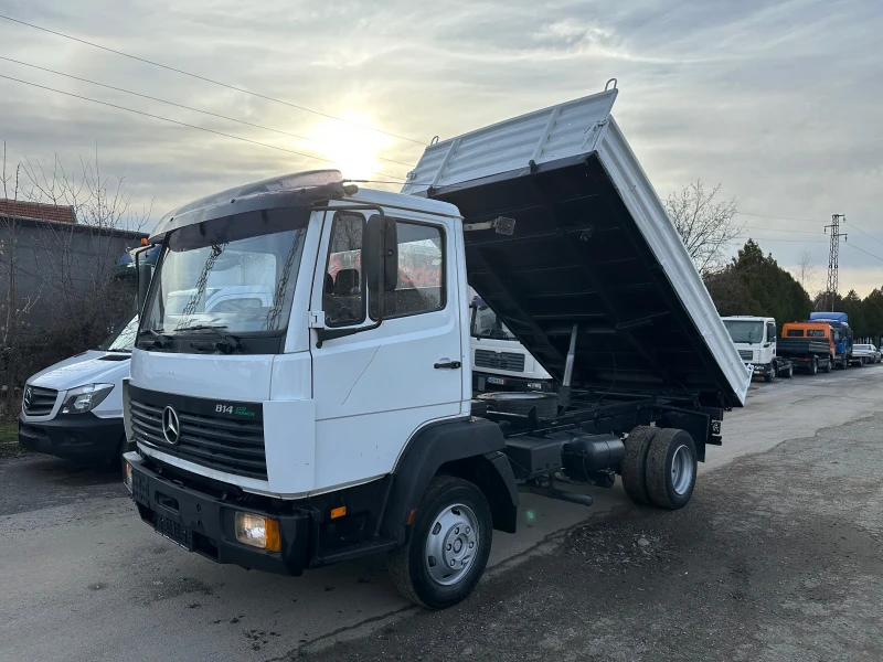 Mercedes-Benz 814 EcoPower* Тристранен самосвал* Топ състояние, снимка 1 - Камиони - 48754995