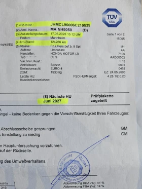 Honda Accord 2.4i-VTEC Distronic NAVI TUV 2027г. - 8150 € / 15940.01 лв. - 11258538 17