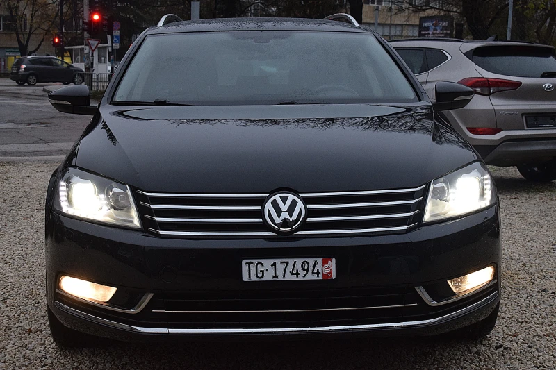 VW Passat 2.0ШВЕЙЦАРИЯ/ДИСТРОНИК/АВТОМАТИК/КОЖА/ЛЕД/НАВИ/DVD, снимка 2 - Автомобили и джипове - 48127930