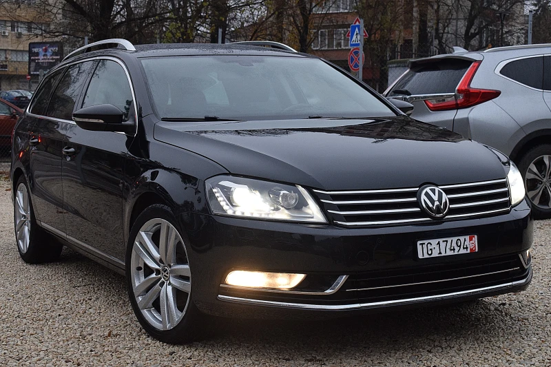 VW Passat 2.0ШВЕЙЦАРИЯ/ДИСТРОНИК/АВТОМАТИК/КОЖА/ЛЕД/НАВИ/DVD, снимка 3 - Автомобили и джипове - 48127930