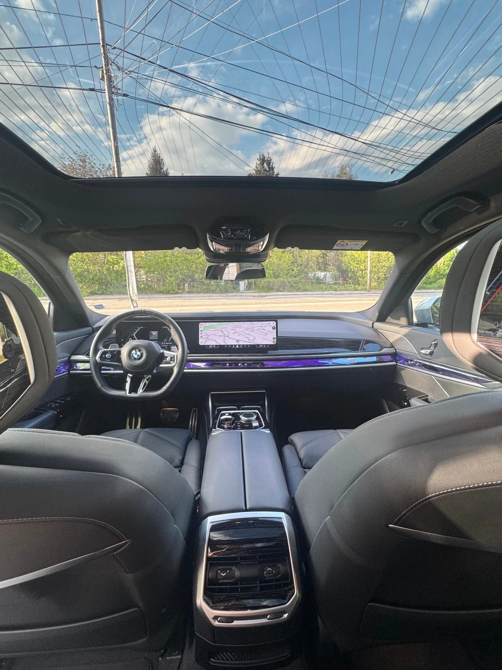 BMW 740 Гаранция до 2028, 32 инча телевизор, снимка 5 - Автомобили и джипове - 54443625