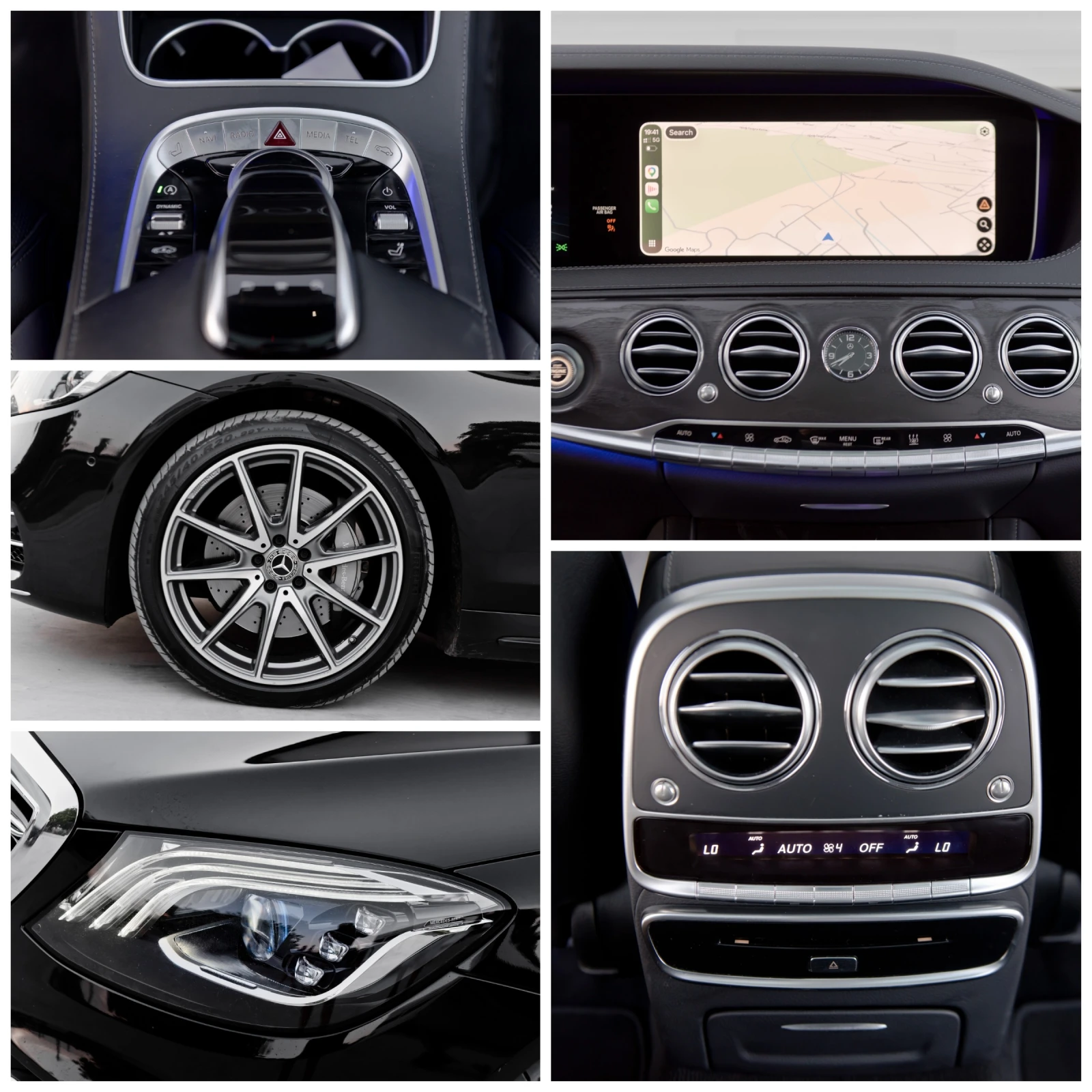 Mercedes-Benz S 560 AMG Long 4-matic, снимка 16 - Автомобили и джипове - 55941194