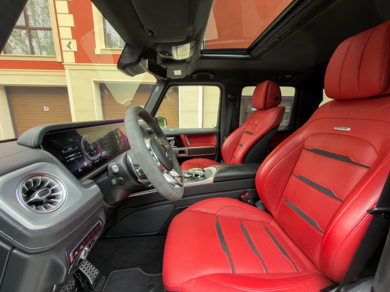 Mercedes-Benz G 63 AMG * EDITION 55 YEARS* AKRAPOVIC* 1 СОБСТВЕНИК* ЛИЗИН, снимка 9 - Автомобили и джипове - 51860153