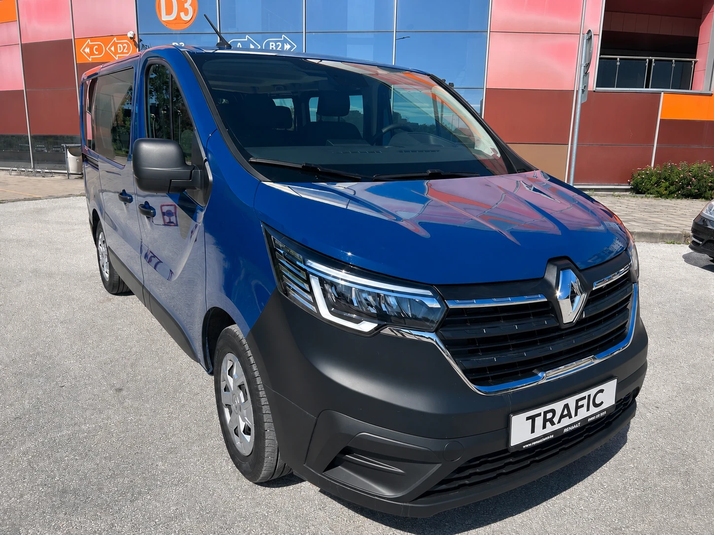 Renault Trafic 2.0, BLUE, dCi, 110, L1H1, EURO 6, снимка 2 - Бусове и автобуси - 54726796