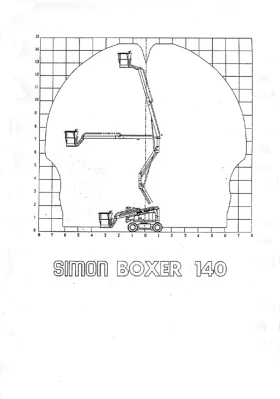 Автовишка Друга марка Simon Boxer 140EN, снимка 16