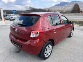 Dacia Sandero 1.2I 75кс. LPG EURO 5B NAVI КЛИМАТИК ВНОС ИТАЛИЯ, снимка 4