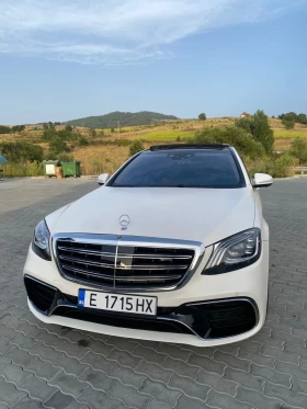 Mercedes-Benz S 560 v8 BITURBO AMG LINE LONG ВАКУМ AIRMATIC FUll, снимка 13