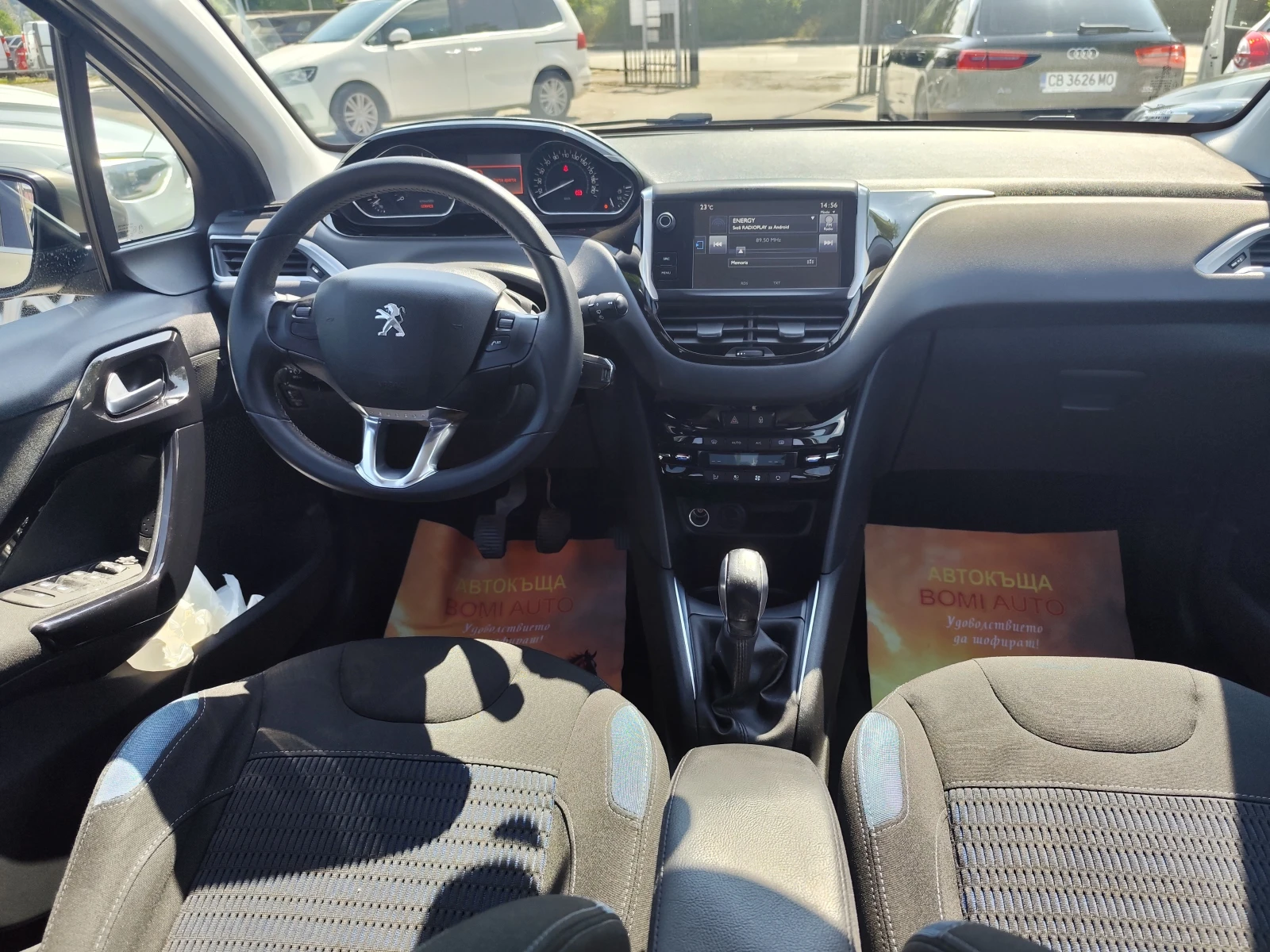 Peugeot 208 1.4HDi* ПАНОРАМА* LED* ЕURO 5B* КЛИМАТРОНИК* , снимка 11 - Автомобили и джипове - 55433250