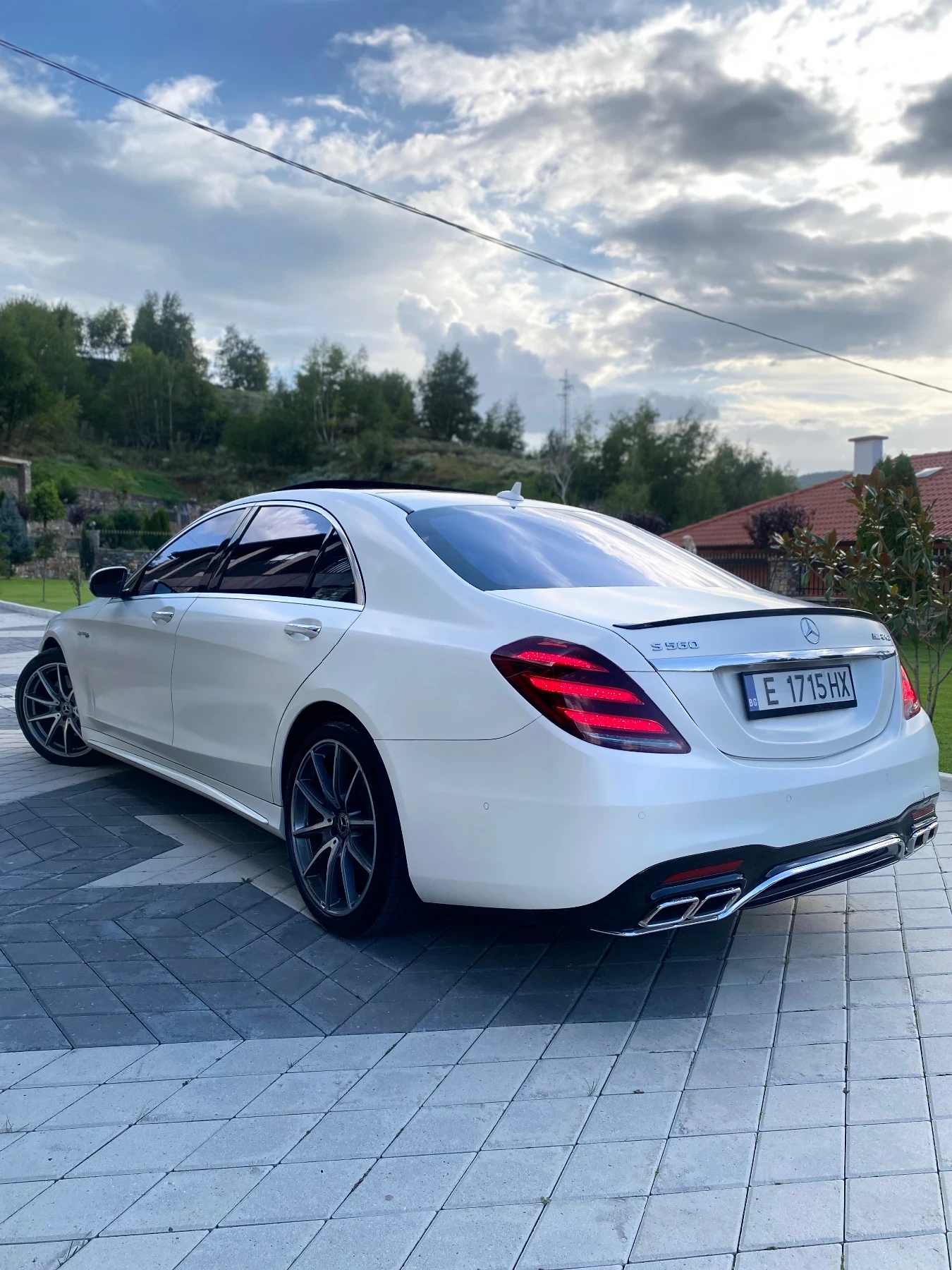 Mercedes-Benz S 560 v8 BITURBO AMG LINE LONG ВАКУМ AIRMATIC FUll, снимка 4 - Автомобили и джипове - 55883593