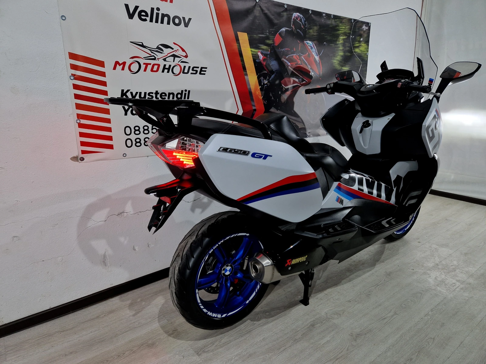 BMW C 650 GT full M Power , снимка 14 - Мотоциклети и мототехника - 54797254