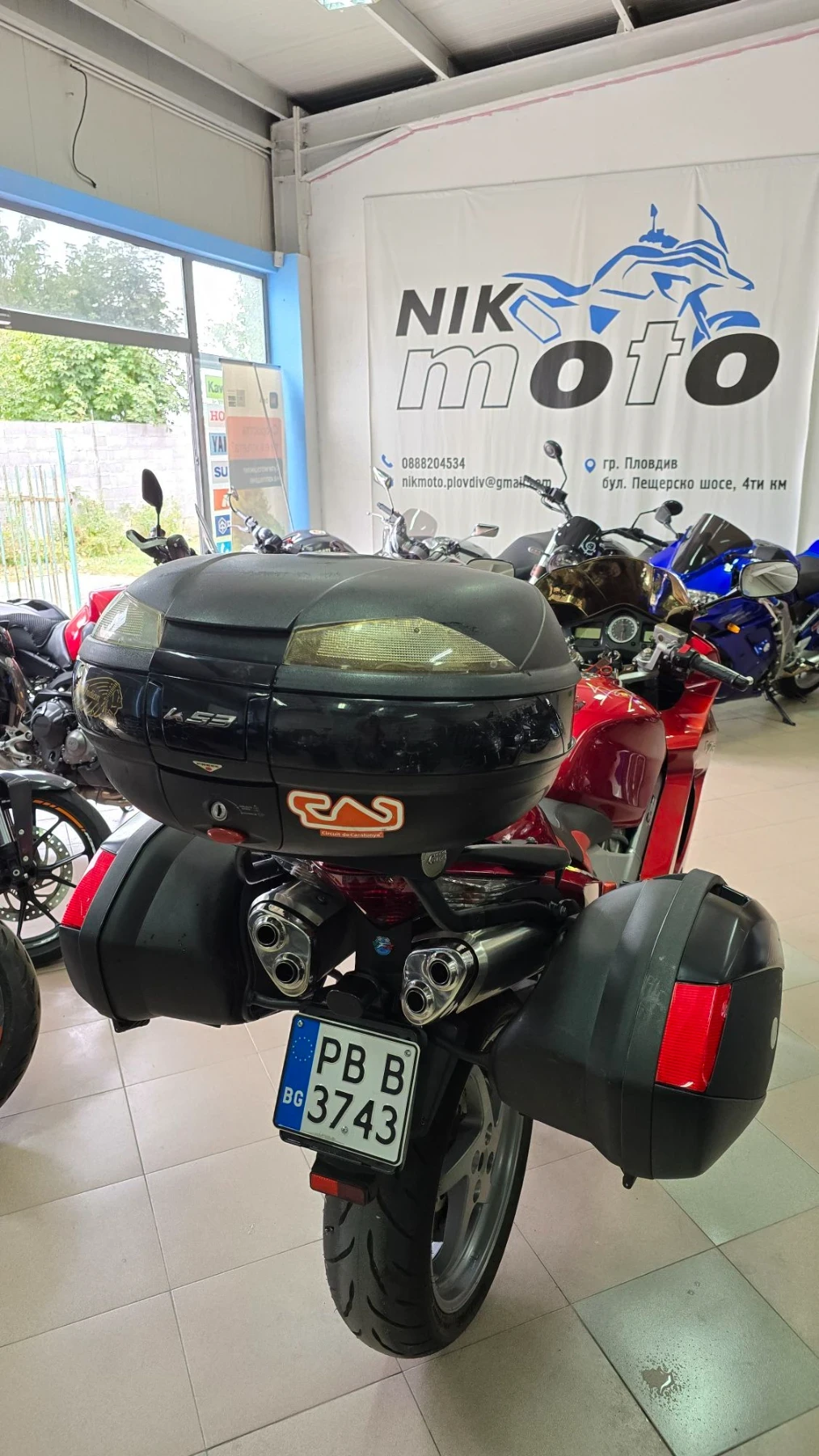 Honda Vfr 800 VVTi Tuning !!! Лизинг !, снимка 4 - Мотоциклети и мототехника - 56041054