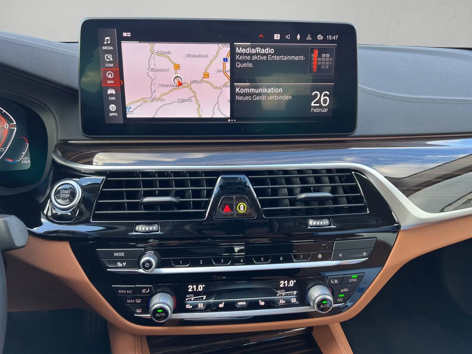 BMW 540 i/LIM./333HP/LUXURY-LINE/LASER/HUD/SOFTCLOSE/752fp | Mobile.bg   13