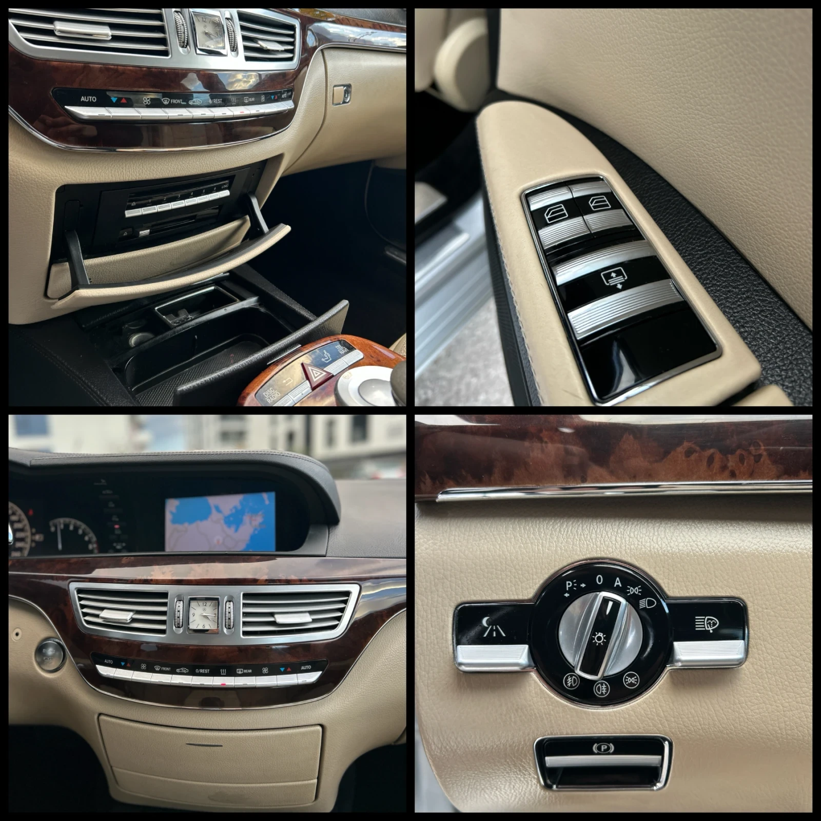 Mercedes-Benz S 320 * NIGHT FISION* BIXENON | Mobile.bg   14