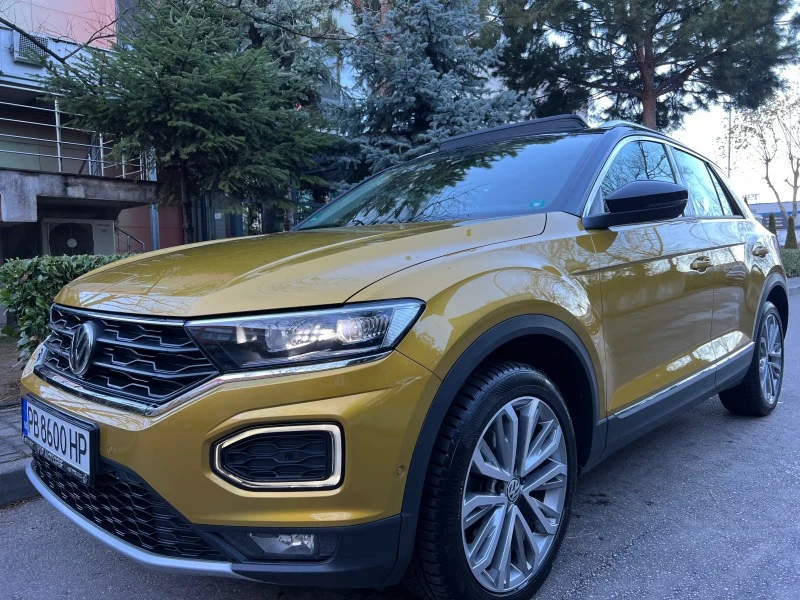 VW T-Roc 2.0TDI PANORAMA/4MATIC/LED/FULL/UNIKAT, снимка 1 - Автомобили и джипове - 43473453