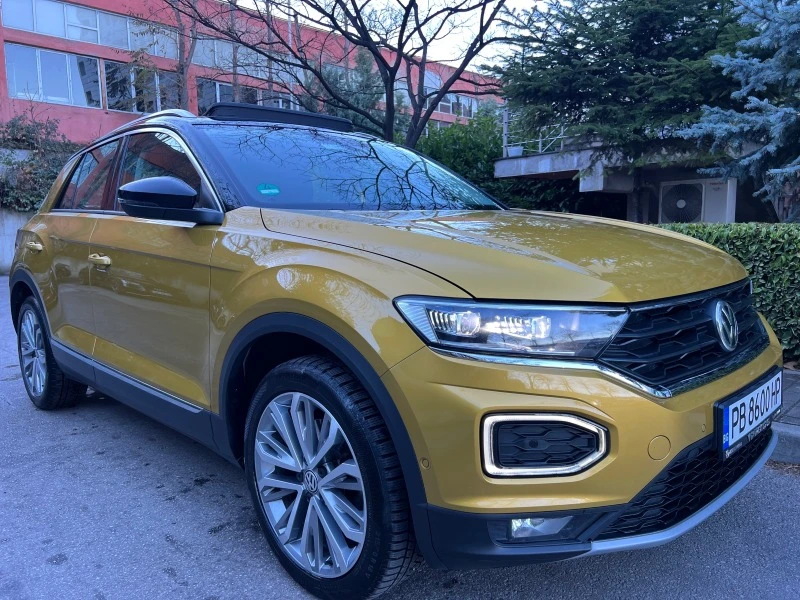 VW T-Roc 2.0TDI PANORAMA/4MATIC/LED/FULL/UNIKAT, снимка 5 - Автомобили и джипове - 43473453