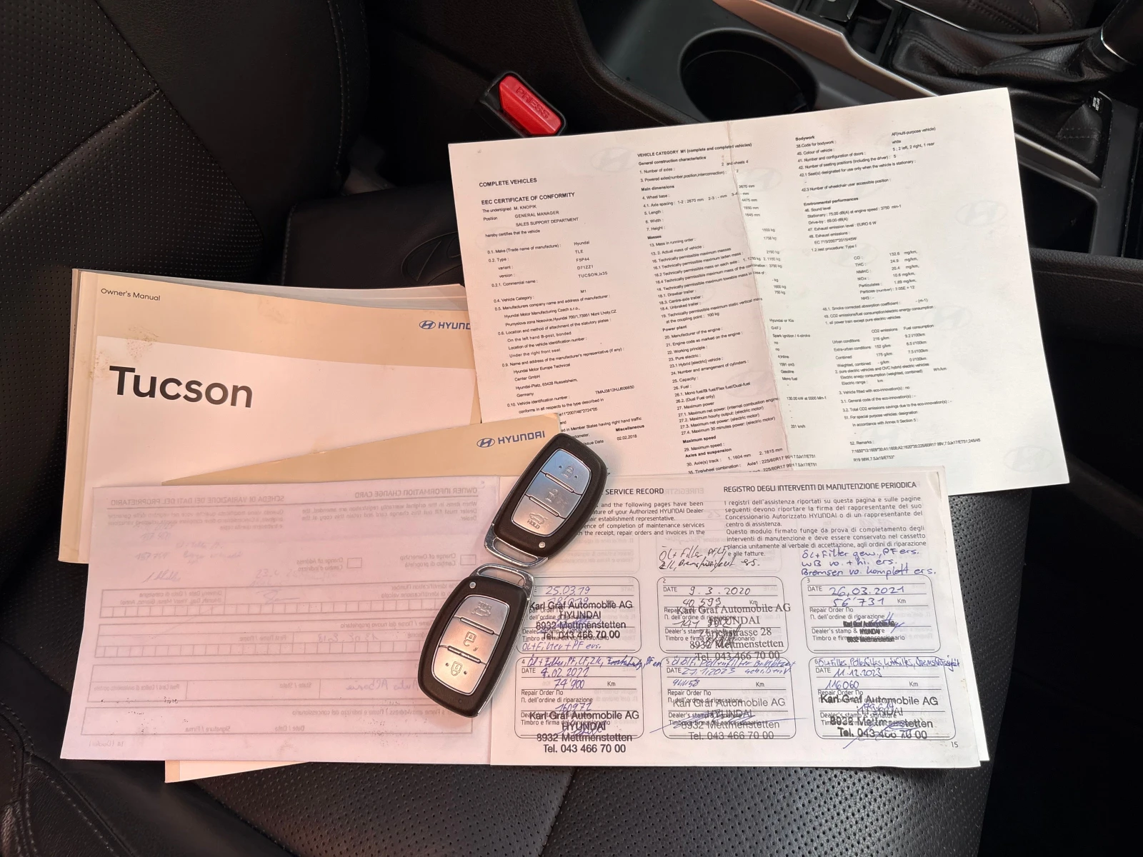 Hyundai Tucson Hyundai Tucson 1.6 T.GDI 4WD VERTEX, снимка 17 - Автомобили и джипове - 54988059