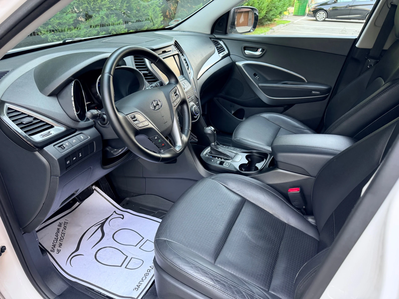 Hyundai Santa fe 2.2CRDI NAVI KOJA PODGREV KEYLESS-GO, снимка 9 - Автомобили и джипове - 55610413