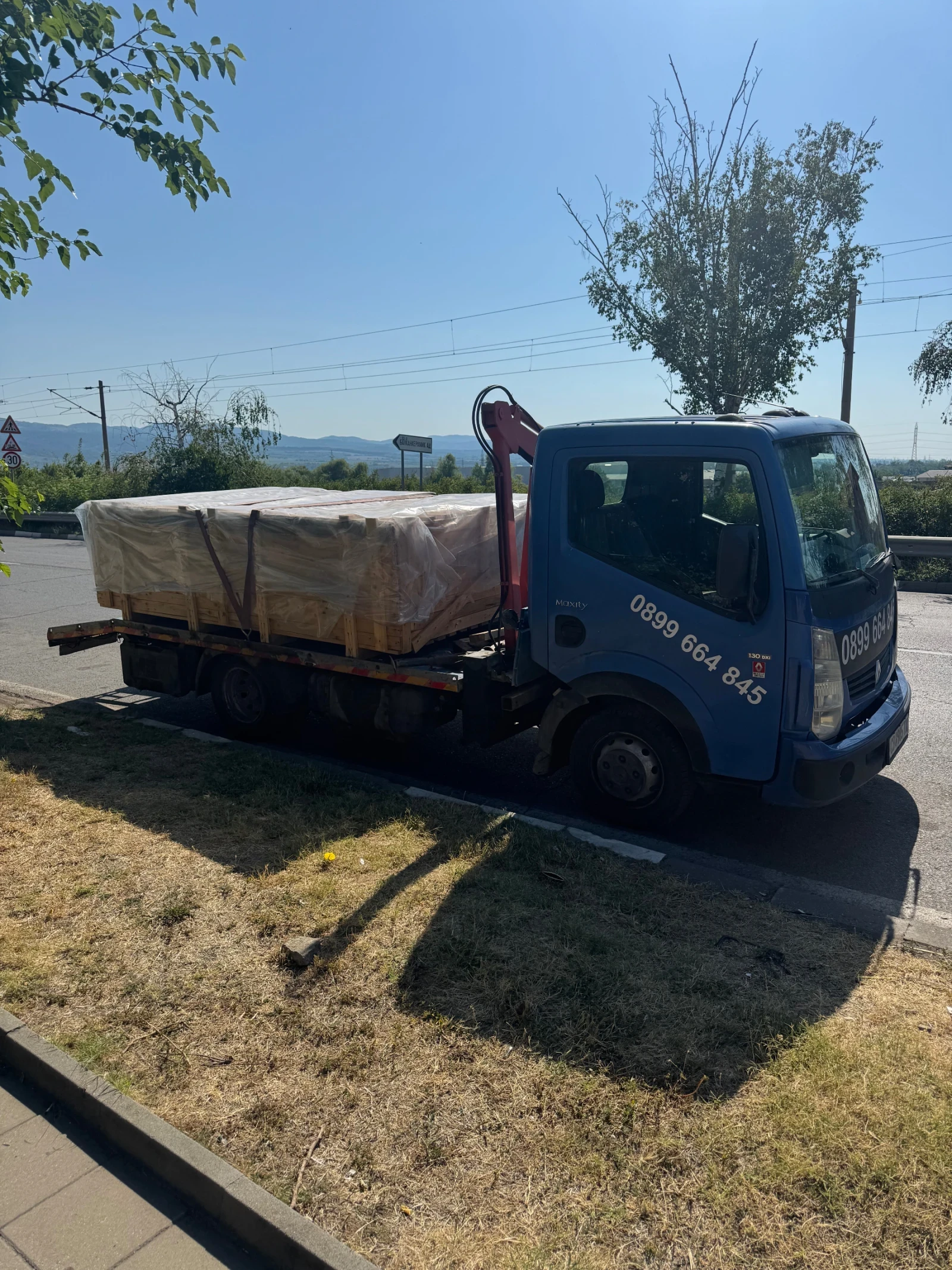 Renault Maxity ПЪТНА ПОМОЩ С КРАН  - изображение 3