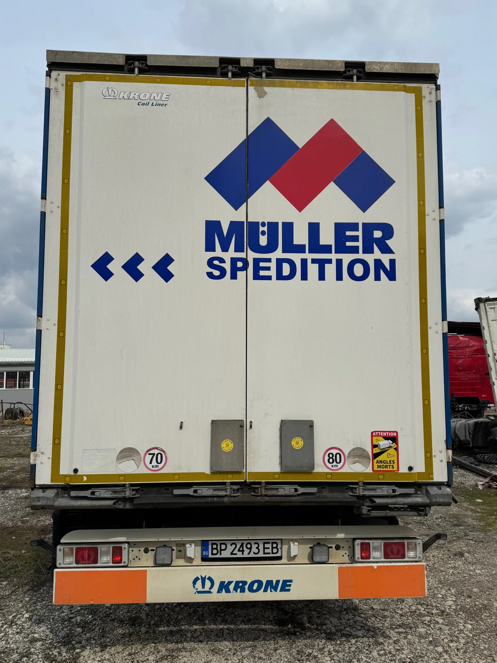 Полуремарке Krone SD ТУБЕЛ * , снимка 4 - Ремаркета - 53456123