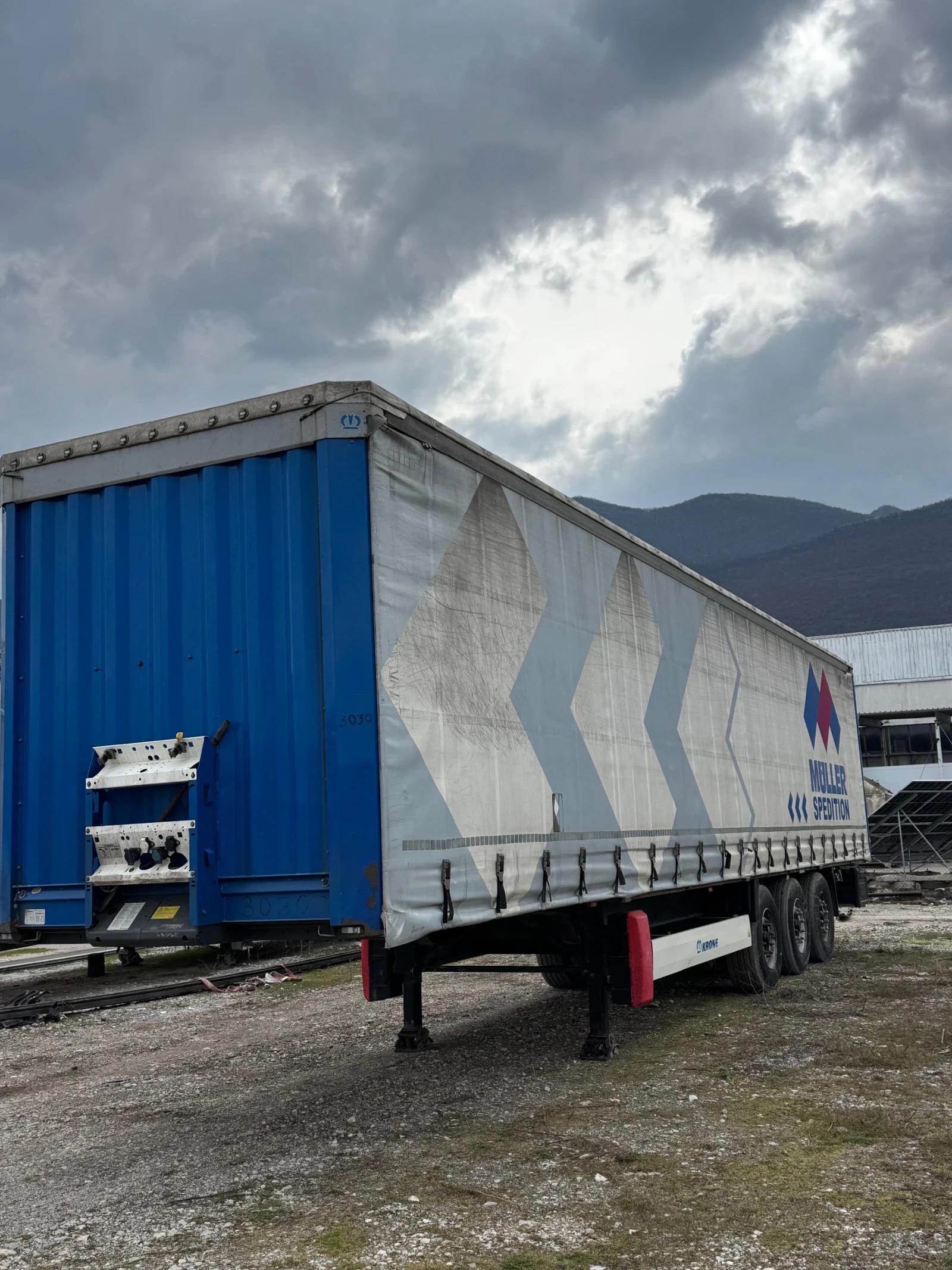 Полуремарке Krone SD ТУБЕЛ * , снимка 3 - Ремаркета - 53456123