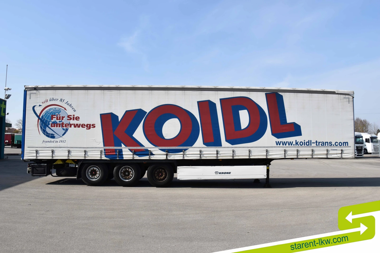 Полуремарке Krone TR26093, снимка 4 - Ремаркета - 53798729