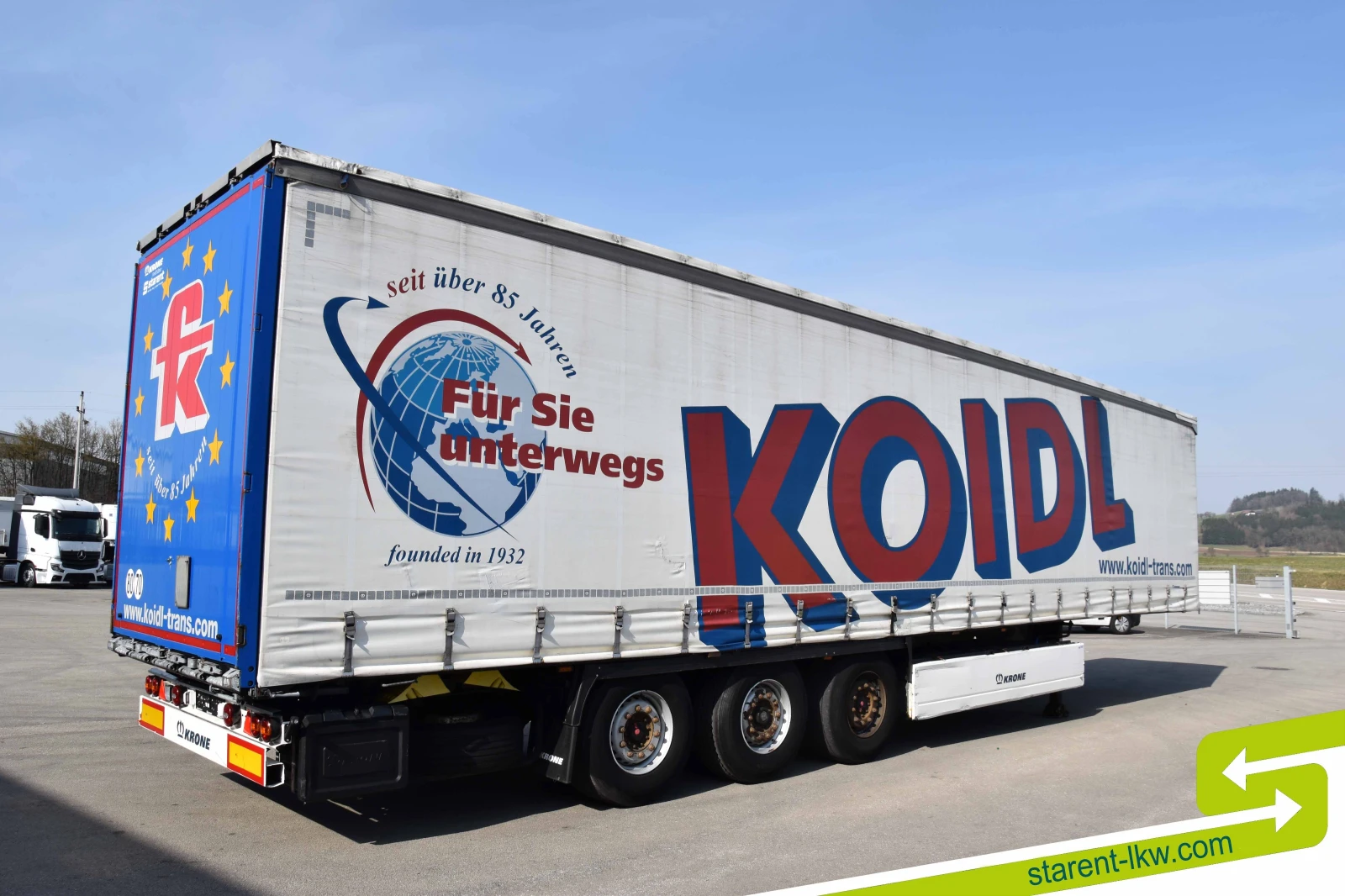 Полуремарке Krone TR26093, снимка 5 - Ремаркета - 53798729