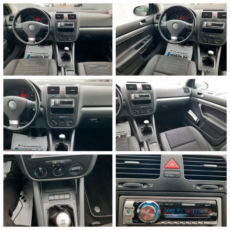 VW Golf 2008ма 1.6i ГАЗ !!, снимка 12 - Автомобили и джипове - 47928941