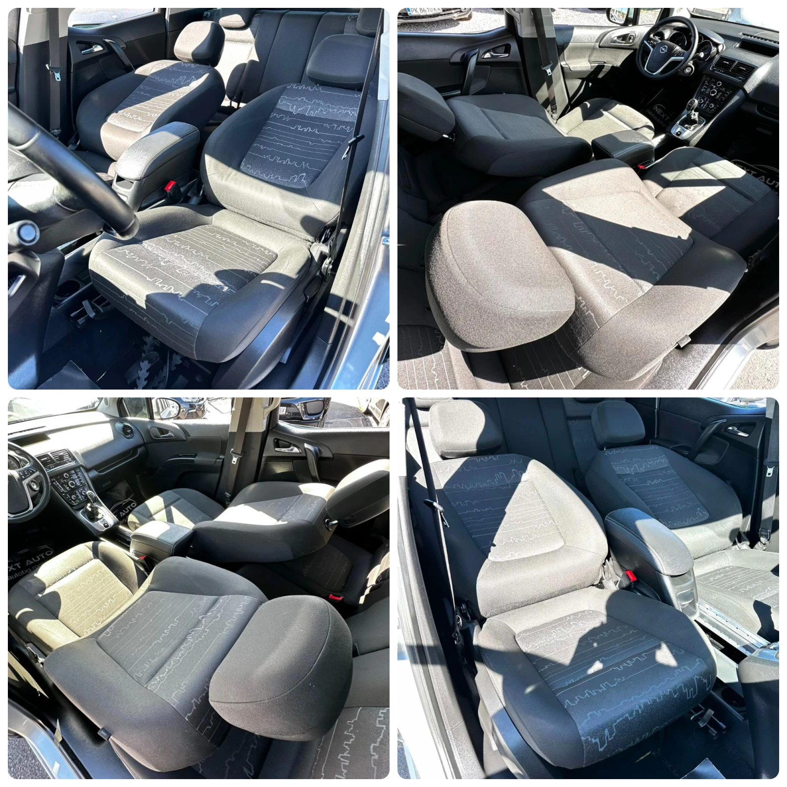 Opel Meriva 1.4i 120HP LPG EURO5B, снимка 12 - Автомобили и джипове - 54353163