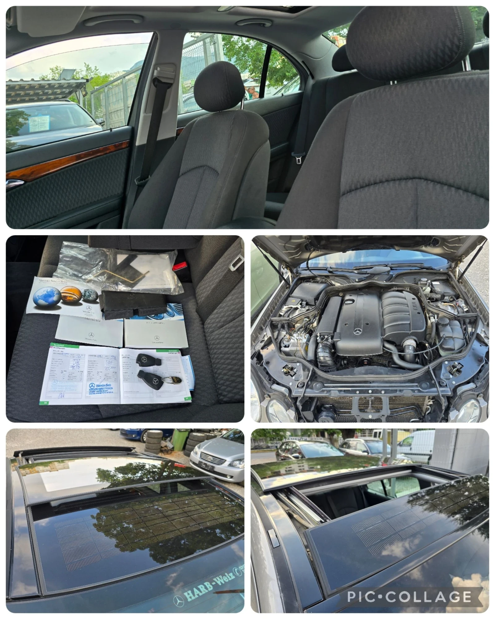 Mercedes-Benz E 200 ELEGANCE SOLAR, снимка 17 - Автомобили и джипове - 55107856