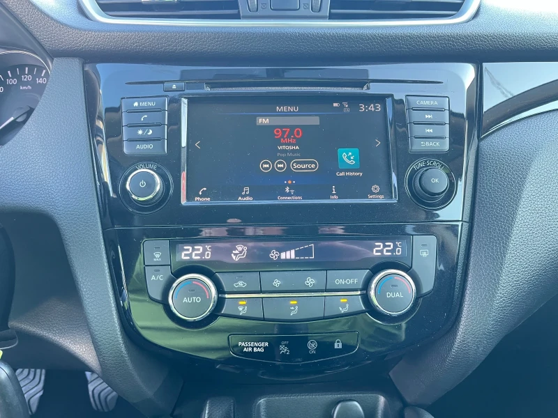 Nissan Qashqai 1.3 140к.с евро6D, 133000km!!!, снимка 14 - Автомобили и джипове - 52743953