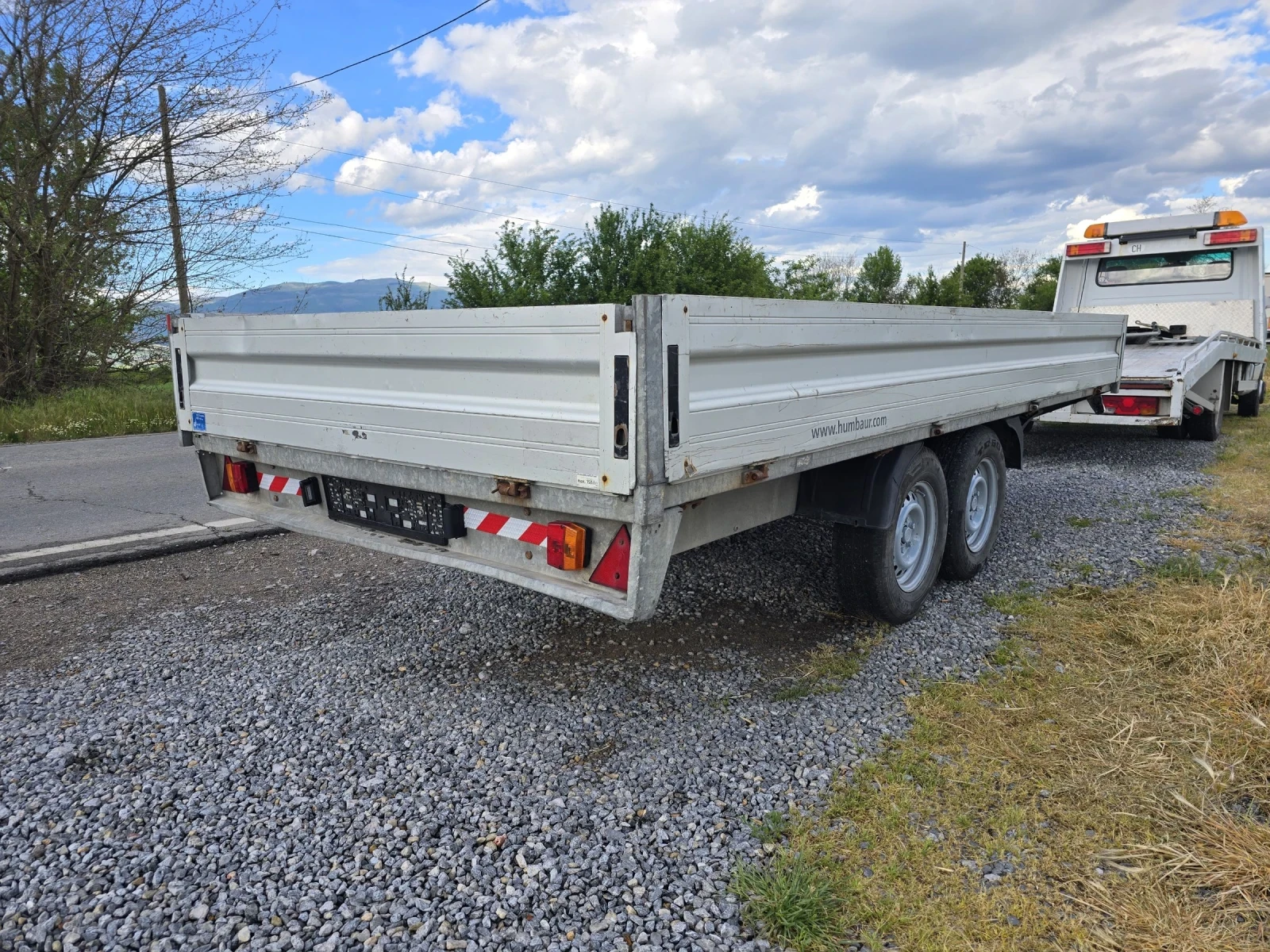 За автомобил Humbaur 3500kg 4.20, снимка 5 - Ремаркета - 54567881