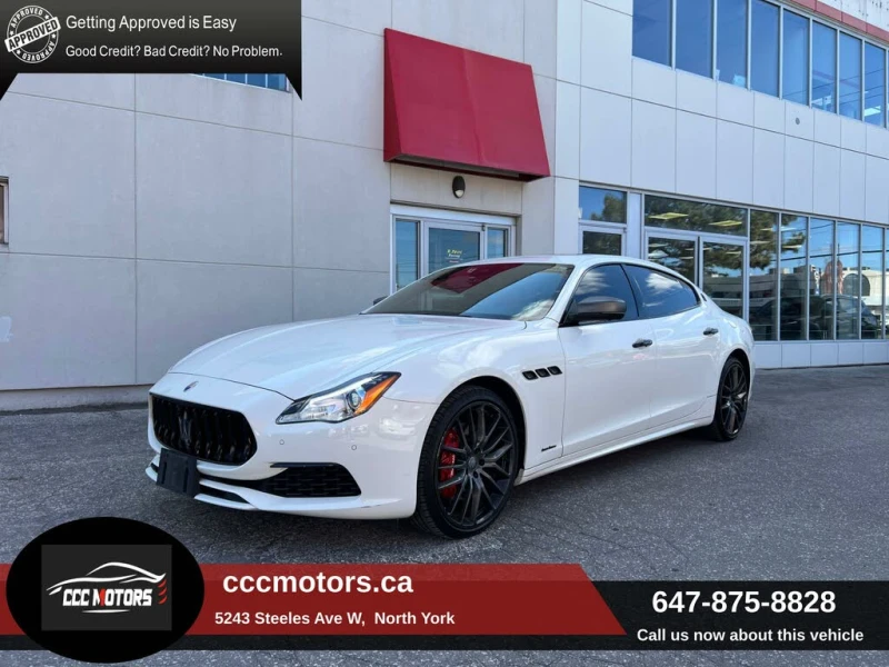 Maserati Quattroporte * АВТО КРЕДИТ* ЦЕНА ДО БГ * Сервизна история * 