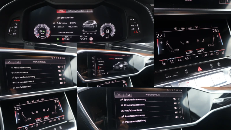 Audi A6 50 TDI quattro KeyGO Memory SitzKlima KAM iCarbg, снимка 15 - Автомобили и джипове - 53191160