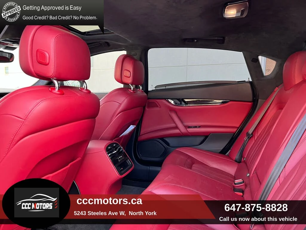 Maserati Quattroporte * АВТО КРЕДИТ* ЦЕНА ДО БГ * Сервизна история *  - изображение 9